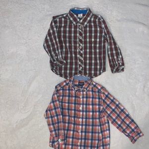 4 for $20 🫶🏻 Two Plaid Button Down Polos.